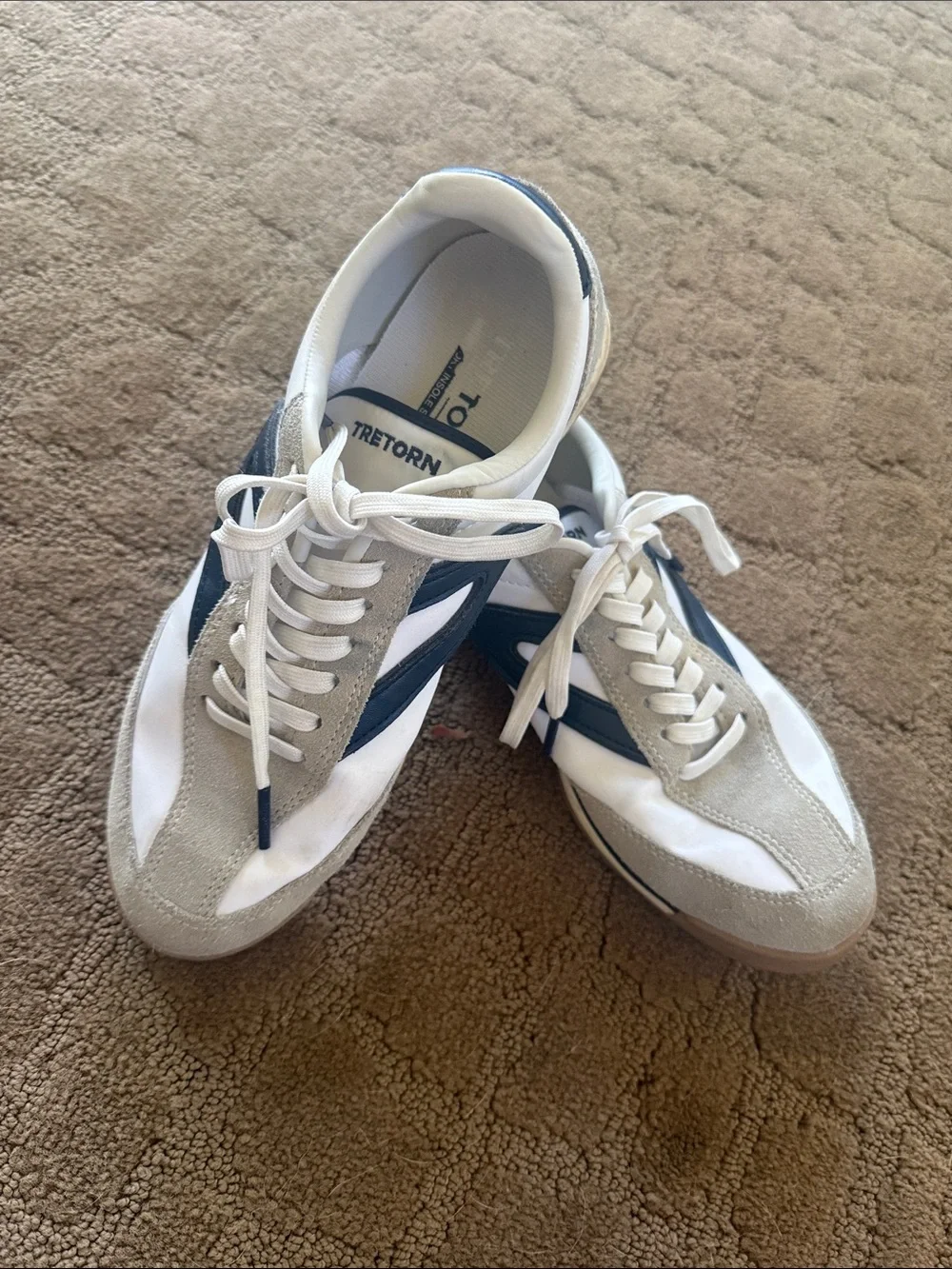 TRETORN Kristine Navy Blue Sneakers 8